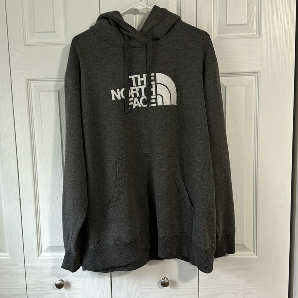 Vintage the north face sweatshirt w old logo